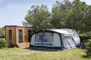 RCN Domaine de la Noguière | Kampeerplaats met privé sanitair co