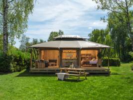 Safarisuite met privé sanitair | 5 personen