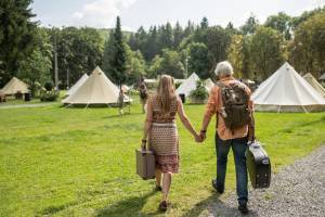Naturcampingplatz, garantierte Emotionen mitten im wallonischen 
