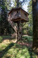 Ungewöhnliche Baumhäuser und Spa in der Ardèche