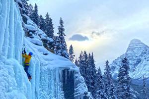 IJsklimmen vanaf Banff