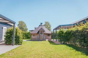Veluwelodge XL met grillhuis | 6 + 6 personen