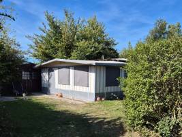 Caravan met voortent