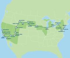 The Great American Crossing (23 dagen)