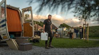 Halbkugel - Nachtgarten Westhoek