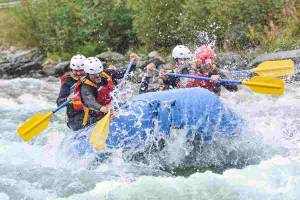 Raften op de Sjoa rivier