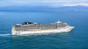 MSC Preziosa - afvaart Rotterdam