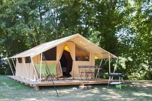 Tent van doek en hout Classic