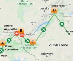 Comfortabel langs de lodges van Botswana, Zambia en Zimbabwe (14