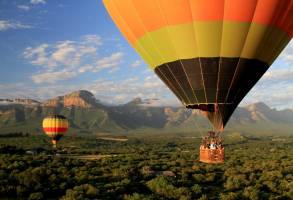 Ballon Safari over de Afrikaanse Bush