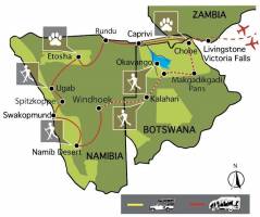 Namibië en Botswana, van Desert naar Delta (24 dagen)