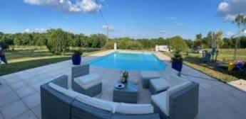 Campingplatz in Blasimon, New Aquitaine
