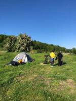Campingplatz in Harfleur, Normandie