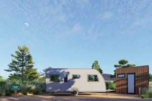 Duinenplaats met privésanitair en hottub