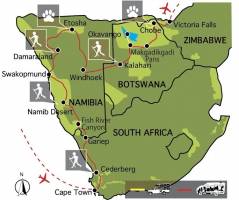 Belevenis van Kaapstad tot Victoria watervallen (24 dagen)