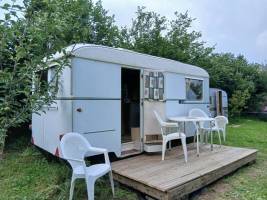 Campingplatz in Hambye, Normandie