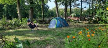 Ein Landeplatz in Heeten, Overijssel