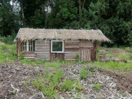 Campingplatz in Bever, Flämisch-Brabant-Pajottenland. Ruhebereic
