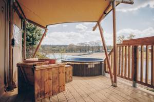 Glamfield Lodge Premium met hottub | 6 Pers.