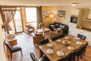 3-kamer appartement + cabine | 8 personen | Parc Madeleine