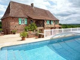 Vakantiehuis in Badefols-d'Ans met zwembad, in Dordogne-Limousin