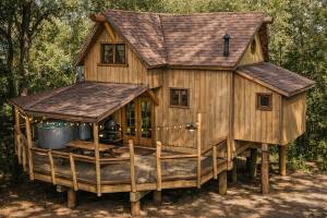 Tree House 4 met hottub