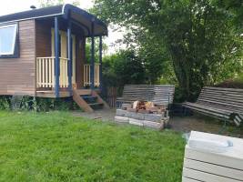 Naturcampingplatz mit herrlichem Blick auf ein Naturschutzgebiet