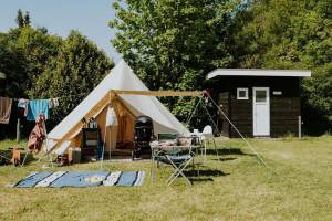 Comfort plaats met privé sanitair - Bosuil