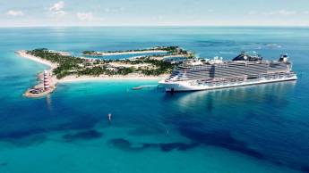 MSC Seaside - afvaart Miami