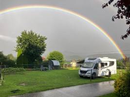 Stellplatz am Pferdehof in idyllischer Lage mit Panorama