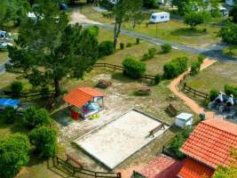 Camping Bel Air Village le Lac de Cazaux