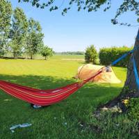 Back-to-Basic-Camping in unserem Hinterhof