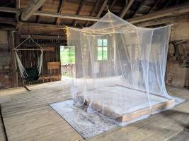 Viel Ruhe auf historischem Bauernhof