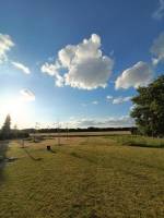 Biwakzone in den Feldern von Nederokkerzeel