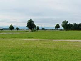 Landhof mit Panoramablick auf die Zugspitze