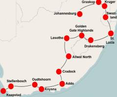 Parels van Zuid Afrika (29 dagen)