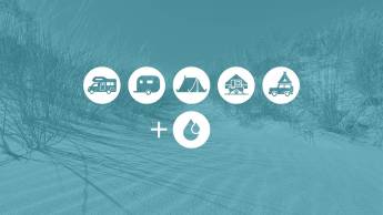 Duinenplaats Small met water