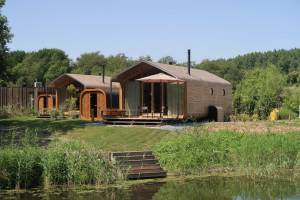 Wikkelhouse met Sauna & Ligbad | 2 pers.