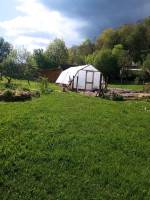 Campingplatz in Cransac, Okzitanien