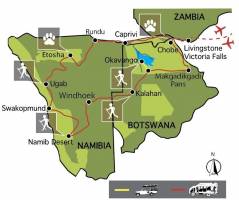 Wildlife, woestijnen en waterwegen (24 dagen)