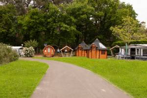 Campingplatz an der Küste von Brabant in einer natürlichen Umgeb