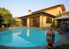 Vakantiehuis in Biganzolo met zwembad, in Piemonte.