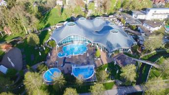 Parkblick an der Therme