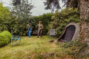 Idealer Zwischenstopp auf dem Radweg an der Schelde