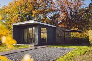 Tiny Cabin met Hottub