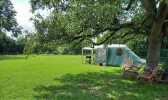 Camping auf dem Bauernhof in einem Wander- und Fahrradgebiet in 