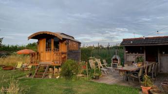 Haus auf Rädern: Einzigartiges Glamping in Wellen