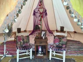 Glamping im Bohemian-Stil in der Nähe von Málaga, Andalusien
