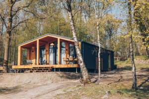 Hill Side Scandi met hottub | 5 pers.