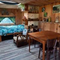 Atypische und warme Holzhütte in Ploneour-Lanvern, Bretagne